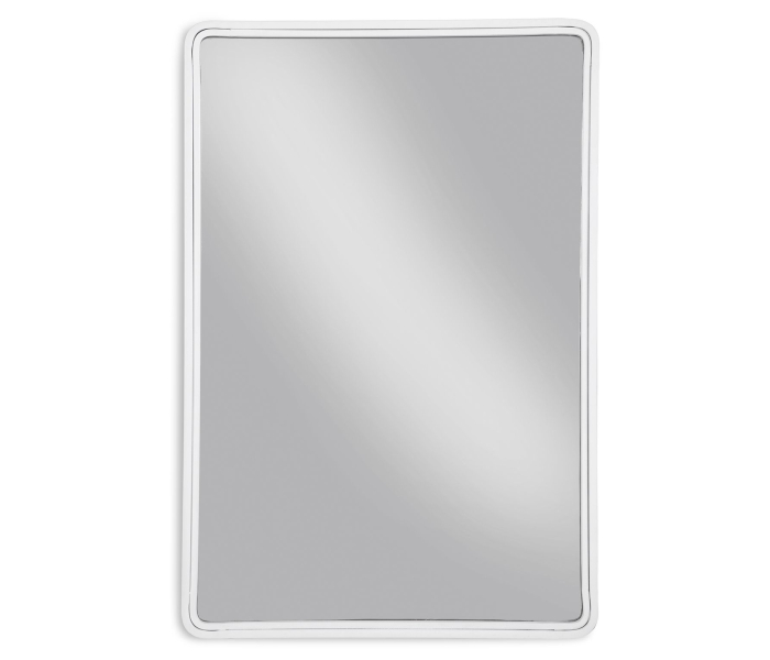 Brocky - White - Accent Mirror - Rectangle