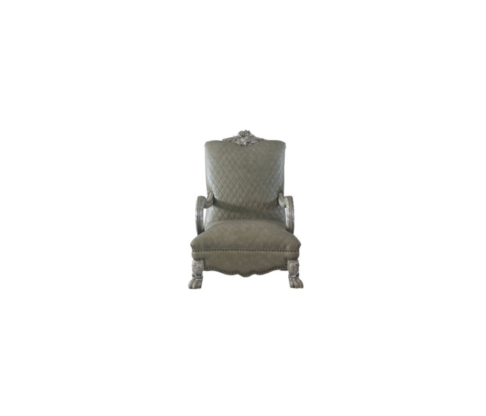 Dresden - Accent Chair - Vintage Bone White & PU