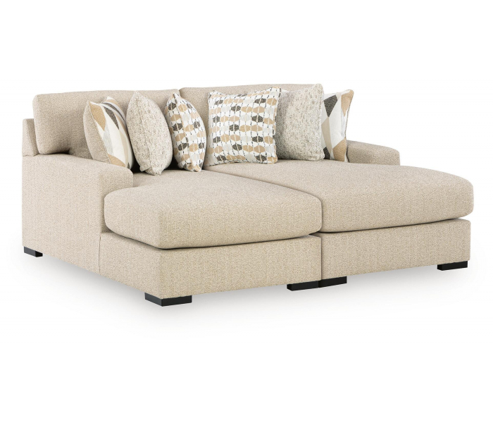 LaureLGrove Super Chaise Pebble, 80"