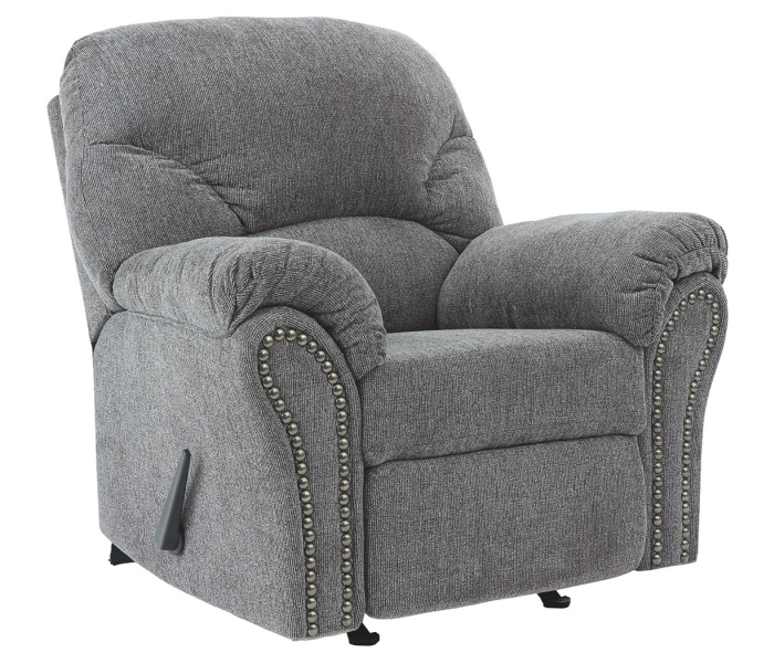Allmaxx - Pewter - Rocker Recliner