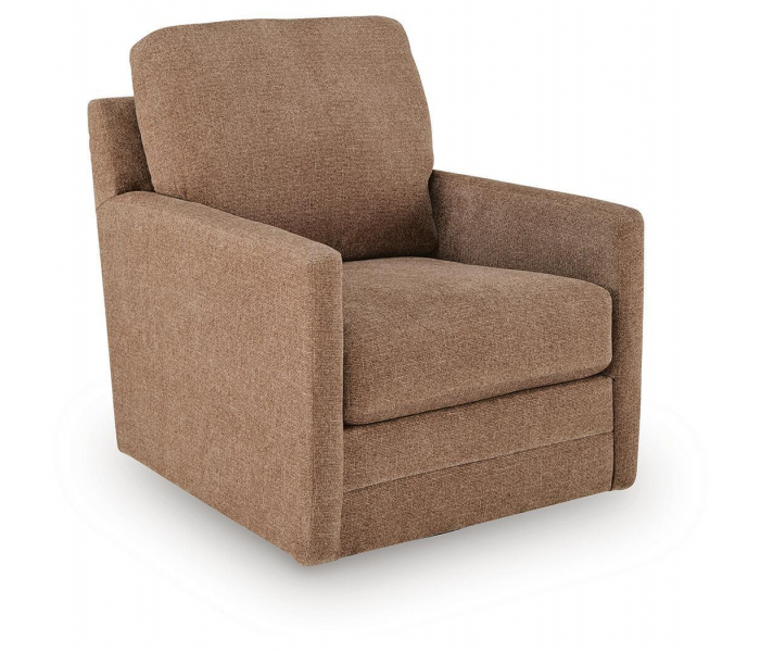 Dishford Swivel Accent Chair Cinnamon