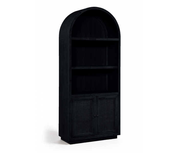 Botanical - Oak Veneer And Solid Wood Bookcase