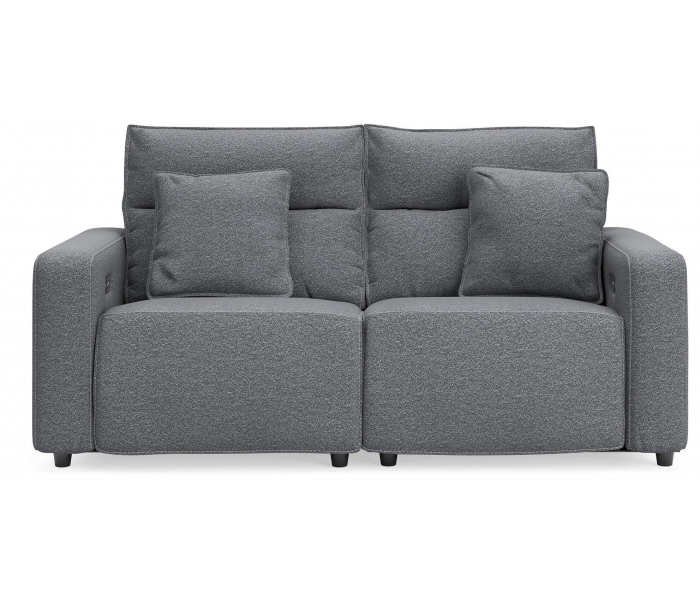 Modmax II 2-Piece Power Reclining Loveseat Salt And Pepper, 84"