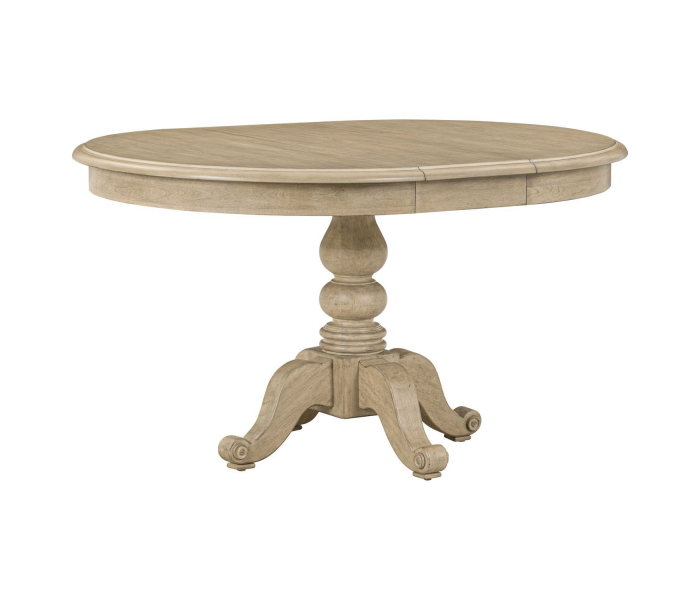 Summer House - Pedestal Table Set - Sand Dune - Light Brown