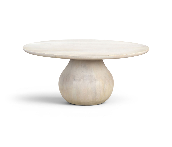 Canyon - Mango Wood Coffee Table - Natural - Beige, 36"