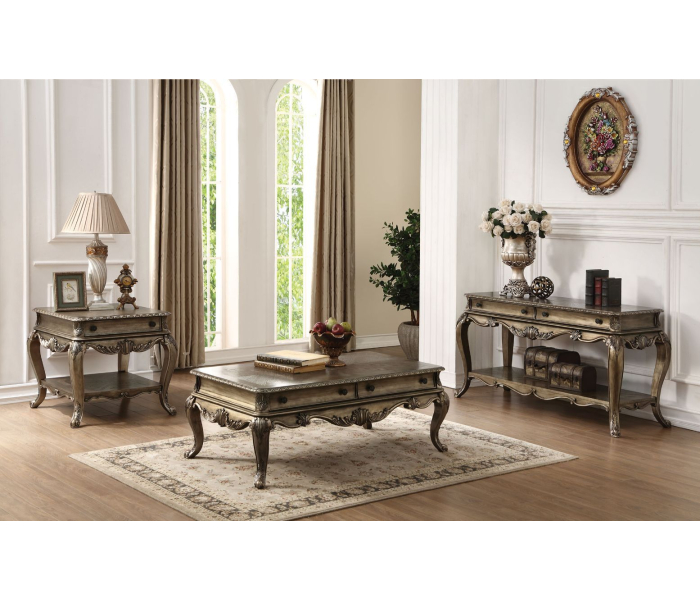 Ragenardus - Coffee Table - Vintage Oak, 52"