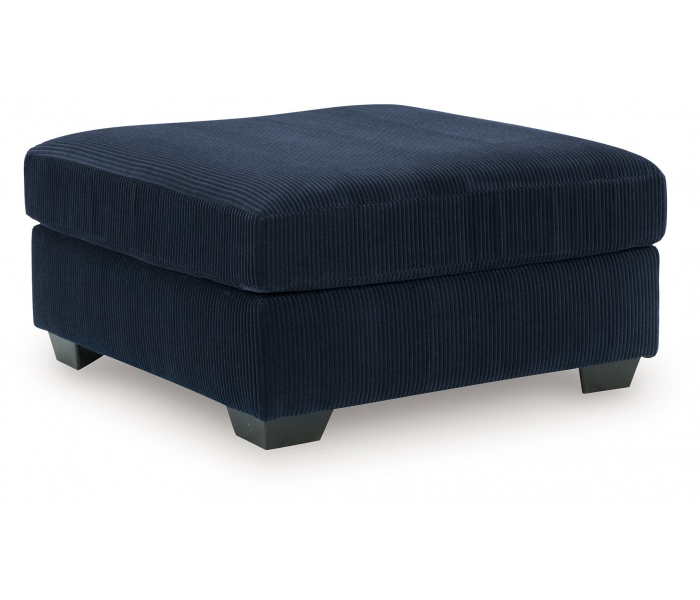 SimpleJoy Oversized Accent Ottoman Navy