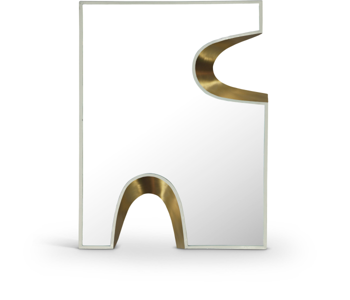 Soleil - 36" Mirror - Cream /