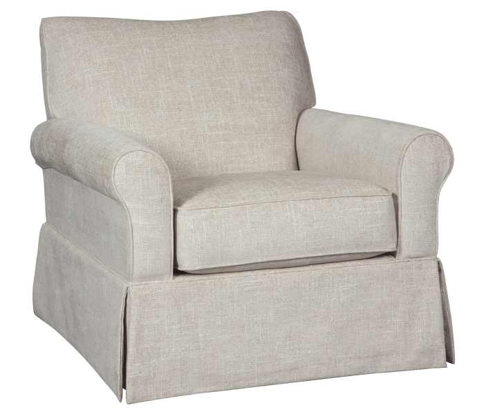 Searcy - Quartz - Swivel Glider Accent Chair