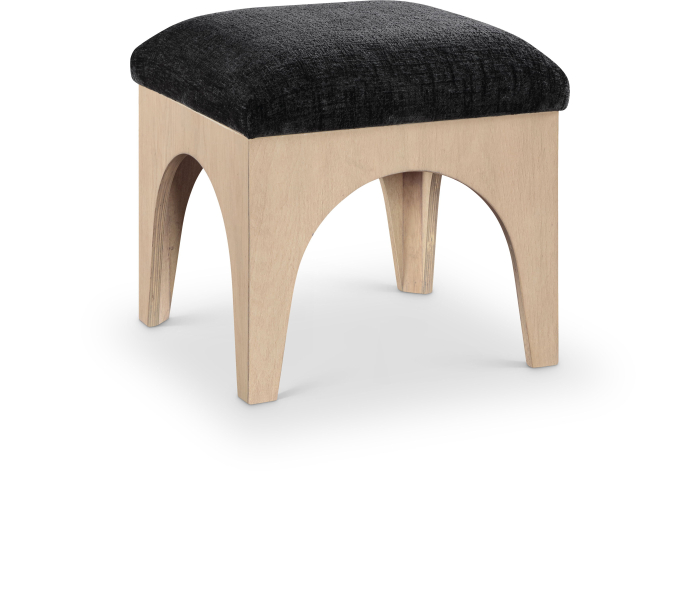 Lawson - Chenille Fabric Ottoman