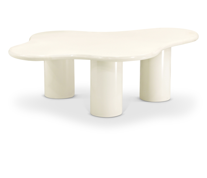 Romaine - Coffee Table - Cream, 51.5"