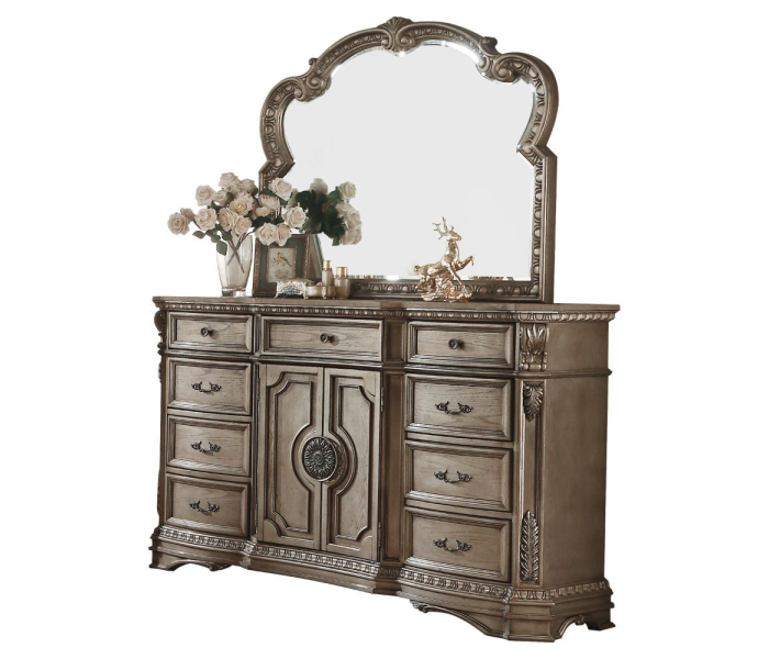 Northville - Dresser - Antique Silver, 68" Wide