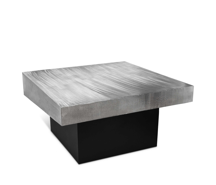 Palladium - Coffee Table - Silver, 32"