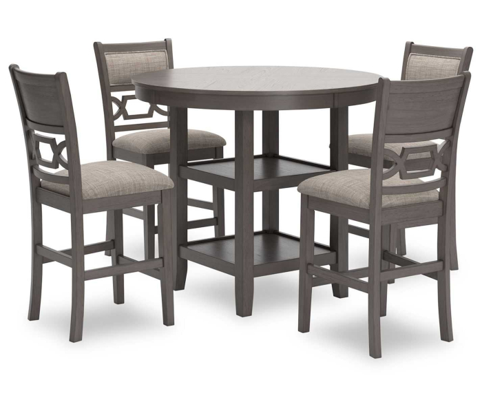 Wrenning - Gray - Drm Counter Table Set (Set of 5)