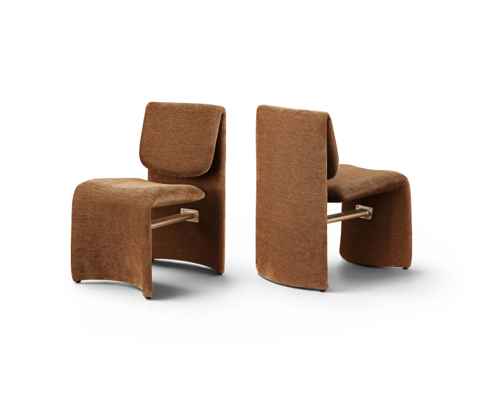 Slique - Performance Fabric Upholstered Dining Chair (Set of 2)