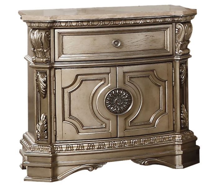 Northville - Nightstand - Antique Silver - 29"