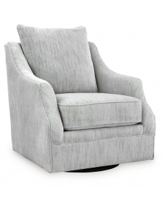 Gubbins Swivel Accent Chair Gray