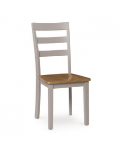 Harperfeld Dining Room Side Chair (Set of 2) Natural / Gray
