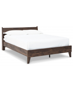 Calverson Panel Platform Bed Mocha