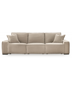Carceri 3-Piece Power Sectional Reclining Sofa With Armless Power Recliner Cashmere