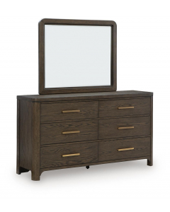 Radkin Dresser And Mirror Burnished Brown