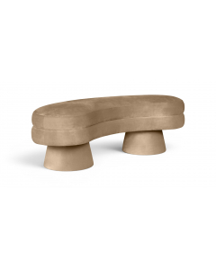 Zenna - Velvet Bench