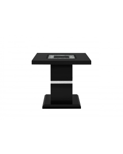 Monaco - End Table - Black, 26"