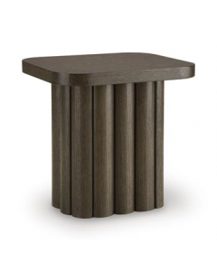Darimore Rectangular End Table Burnished Brown, 21.75"
