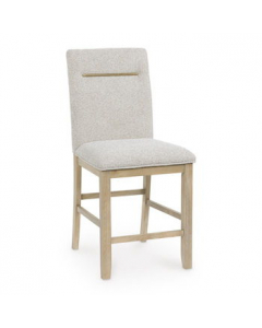 Lasinger Upholstered Barstool (Set of 2) Light Brown