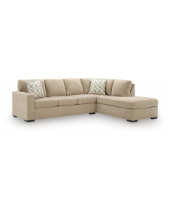 Bridgepoint 2-Piece Sleeper Sectional With RAF Corner Chaise Almond