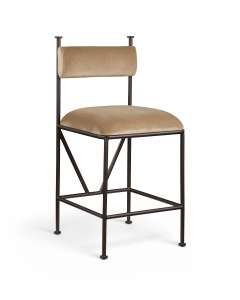Monarch - Velvet Counter Stool (Set of 2)