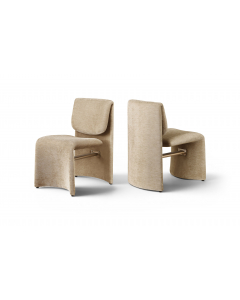 Slique - Performance Fabric Upholstered Dining Chair (Set of 2)