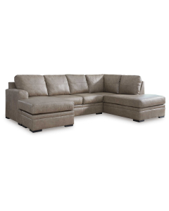 Amuleto - Desert - 2-Piece Sectional With Raf Corner Chaise, 124"