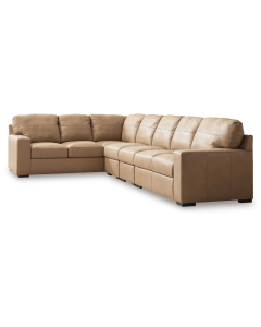 Bandon - Toffee - 4-Piece Sectional With Raf Loveseat, 153"