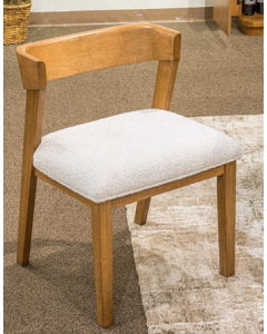 Pamaria Dining Upholstered Side Chair (Set of 2) Light Brown