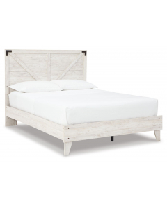 Shawburn Panel Platform Bed Whitewash