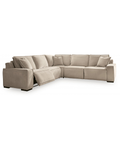 Carceri 5-Piece Power Sectional Reclining Sofa Cashmere