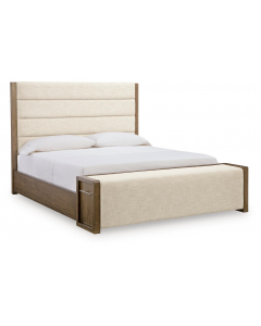 Marxmore Upholstered Storage Bed Brown