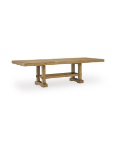 Havonplane Rectangular Dining Room Extension Table Brown, 108"