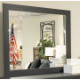 Stabotta Bedroom Mirror Black, 42.36" Wide
