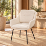 Bexley - Arm Chair (Set of 2) - Beige Linen - Beige
