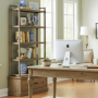 Hickory Grove - Bookcase - Heirloom Brown - Dark Brown