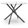 Pharwynn - Black - Round Dining Room Table, 42"