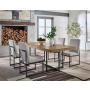 Tomtyn - Light Brown - 5 Pc. - Rectangular Dining Extension Table, 4 Side Chairs