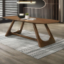 Hoyte - Dining Table - Walnut - Dark Brown, 94"