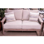 Harmony Headlands Loveseat With Cushion Natural / Gray