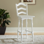 Magnolia Manor - Ladderback Swivel Bar Stool