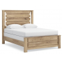 Brozmont Queen Panel Bed Tan