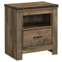 Trinell - Brown - One Drawer Night Stand