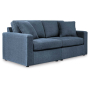 Cozymax - Ink - 2-Piece Sectional Loveseat - Fabric, 76"